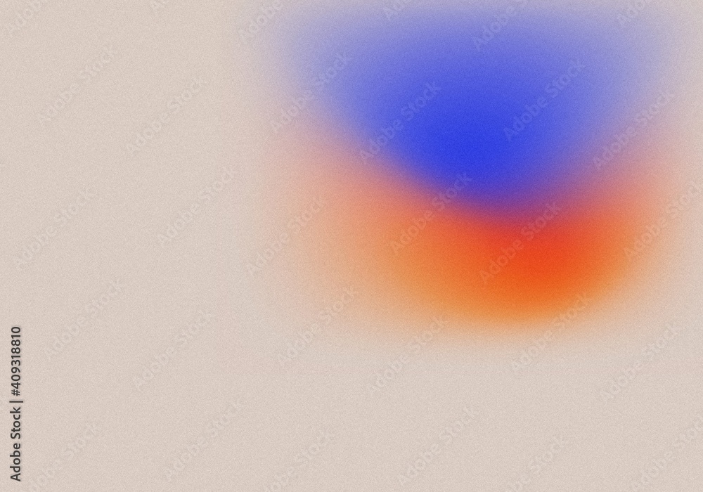 Wall mural retro gradient background with grain texture