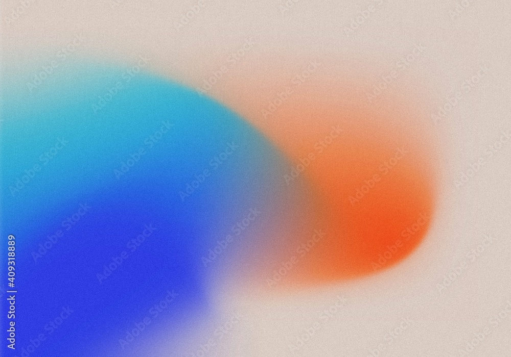 Wall mural retro gradient background with grain texture