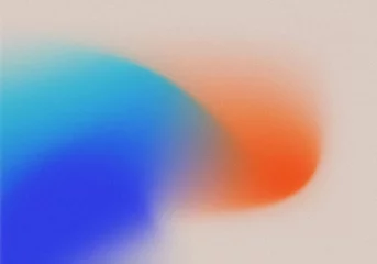 Photo sur Plexiglas retro gradient background with grain texture