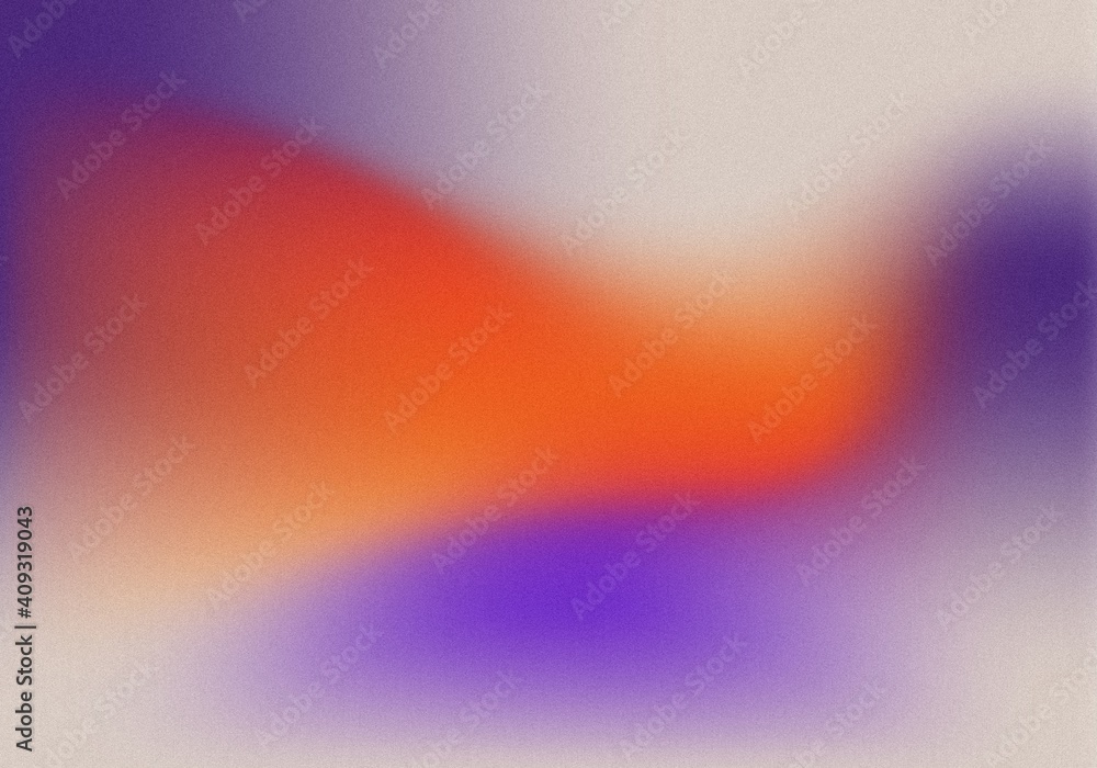 Wall mural retro gradient background with grain texture