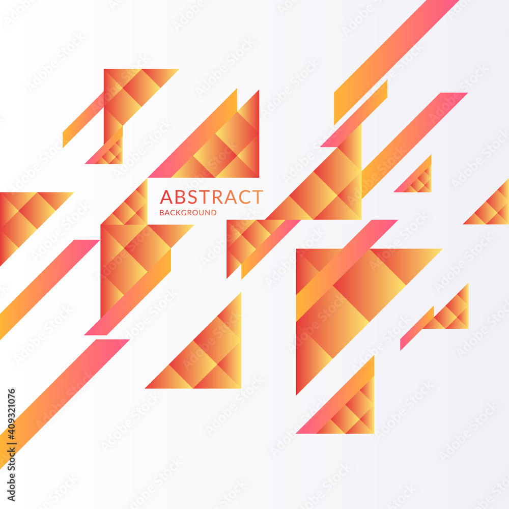 Poster Modern background with abstract elements and dynamic shapes. Vector illustration.