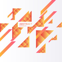 Modern background with abstract elements and dynamic shapes. Vector illustration.