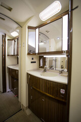 Private luxary jet vanity
