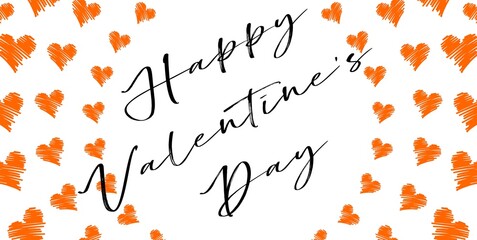 happy valentine's day banner, celebration card, love decleration, love related item, party invitation, classic card