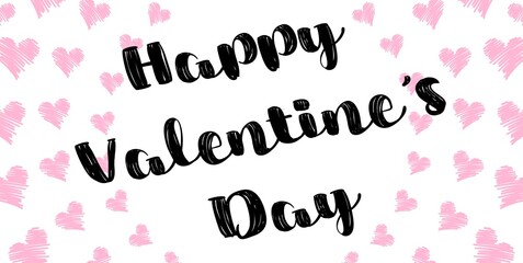 happy valentine's day banner, celebration card, love decleration, love related item, party invitation, classic card