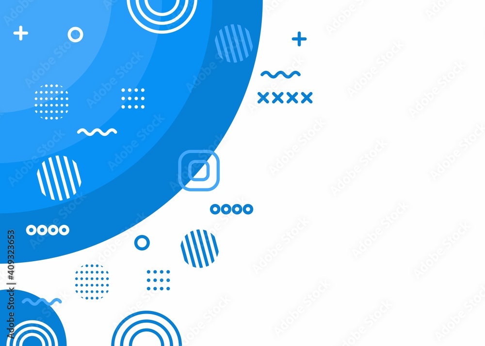 Poster creative blue abstract background. easy to edit with vector file. can use for your creative content.