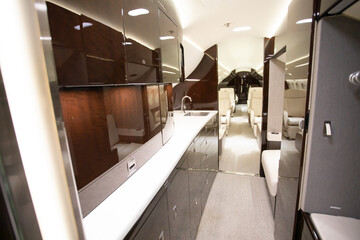 interior jet galley