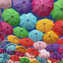 Parapluie Street Art