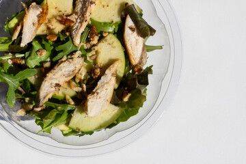 Fresh Chicken Fruit Meal Salad