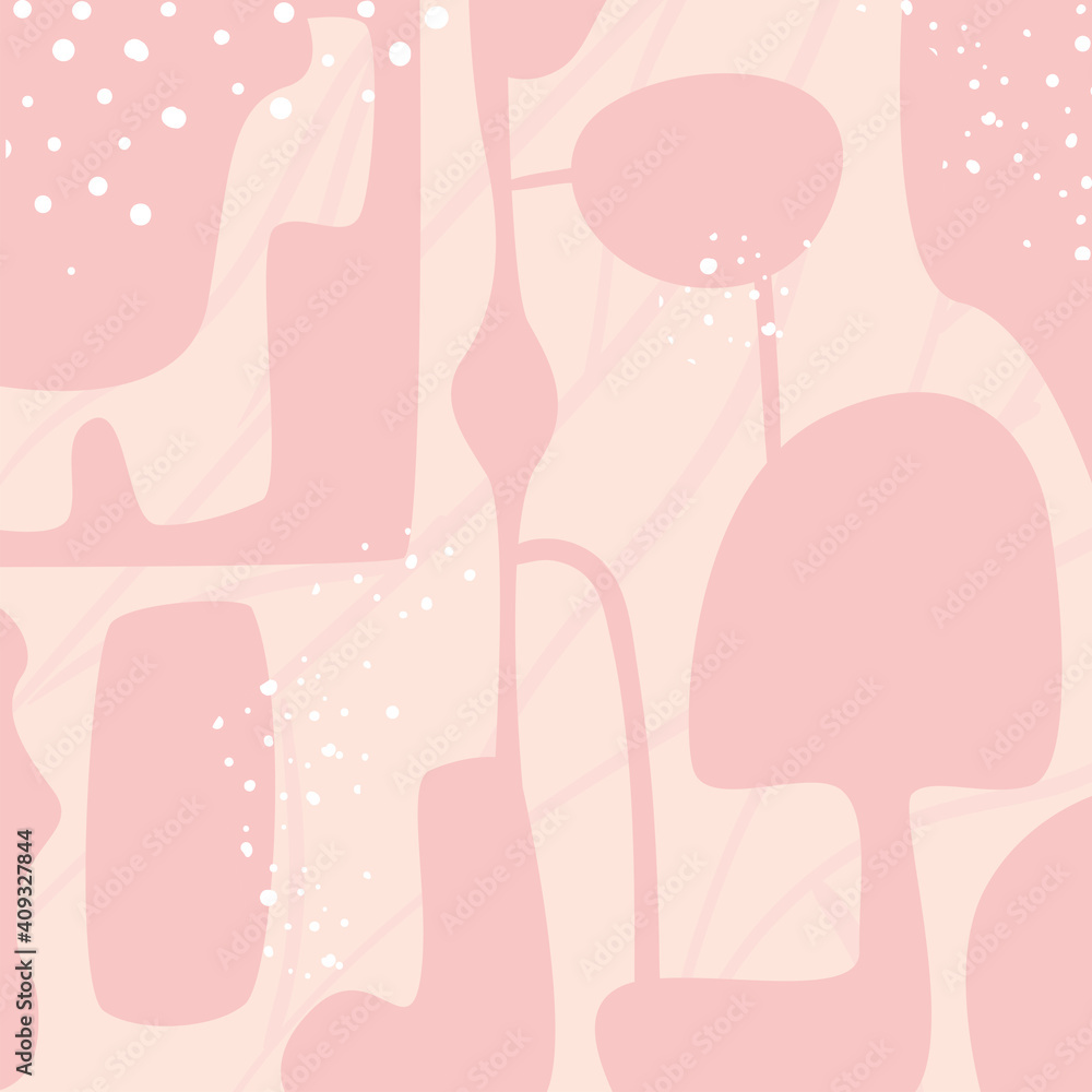 Poster abstract pink pattern background vector design