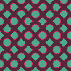 Abstract Geometric Pattern generative computational art illustration