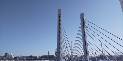 Fototapeta premium bridge over the river