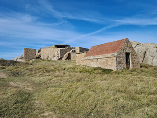 Guernsey Channel Islands, Grandes Rocques Fort