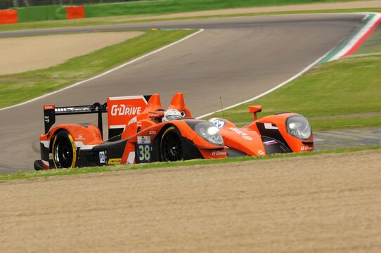 Imola, Italy May 13, 2016: Gibson 015S - Nissan, Driven By Simon Dolan And Harry Tincknell, In Action During The European Le Mans Series - 4 Hours - Imola, Italy.