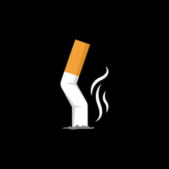 Cigarette vector.