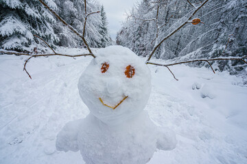 netter Schneemann