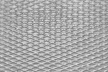 Gray metal pattern, old surface with diagonal lines and corners texture background
