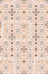 detail of the wall of a mosque