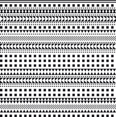 black and white pattern