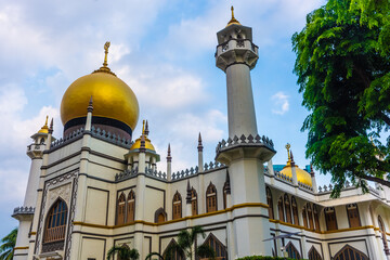 Fototapeta na wymiar Mosque of Singapore