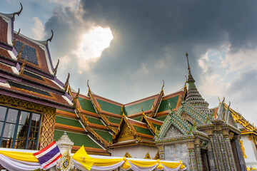 Fototapeta premium BANGKOK, THAILAND, 15 JANUARY 2020: Grand Palace of Bangkok