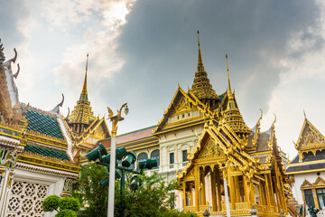 Naklejka premium BANGKOK, THAILAND, 15 JANUARY 2020: Grand Palace of Bangkok