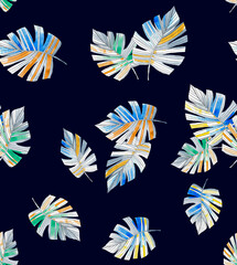 seamless pattern with flowers