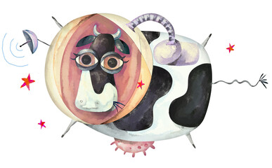 VACA ASTRONAUTA © DIEGO