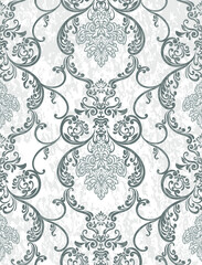 Set Vintage baroque frame scroll ornament engraving border floral retro pattern antique style acanthus foliage swirl decorative design element filigree calligraphy.