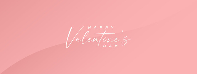 Happy Valentine's Day!, Valentine background. Valentines day vector banner template. Valentines day design with white space for text and hearts elements in pink and white background.