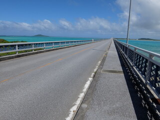 宮古島の海の橋