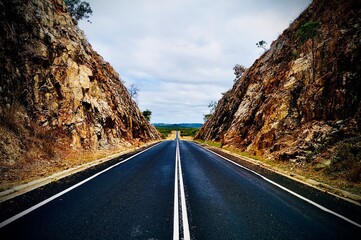 road in the mountains