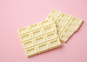 ホワイトチョコレート　割る