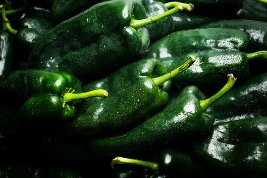 Chiles poblanos