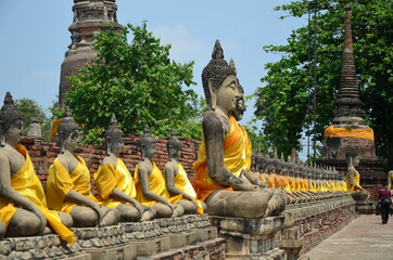 Buddha statue in Ayutthaya, Thailand
