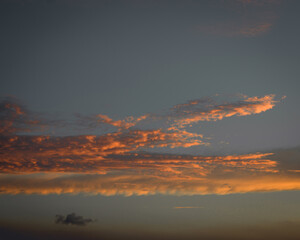 Fototapeta premium sky at sunset