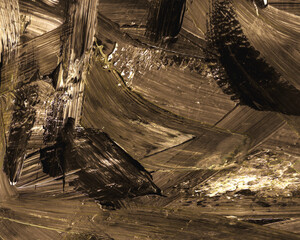 Artistic abstraction made on canvas with acrylic paints 2