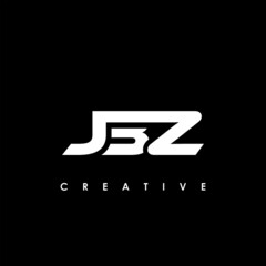 JBZ Letter Initial Logo Design Template Vector Illustration