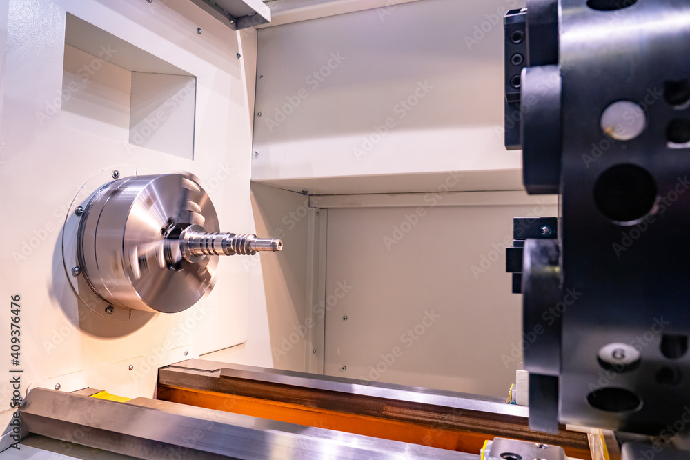 Poster cnc control equipment. computer-controlled production equipment. this machine is computer-controlled