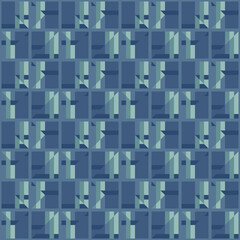 Simple abstract seamless pattern - decorative accent for any surfaces.