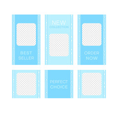 Editable design templates. Frames for web, banners, video, social media etc.