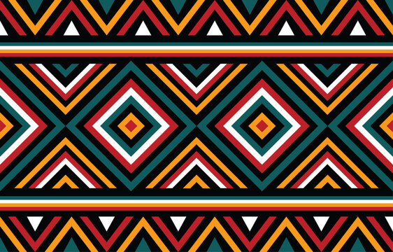 African tribal ethnic pattern