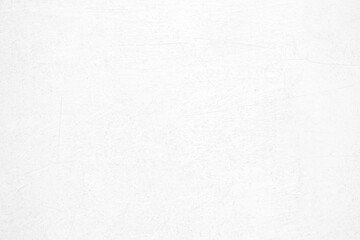 White Grunge Peeling Painted Concrete Wall Texture Background.