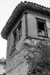 old abandoned house in the old town