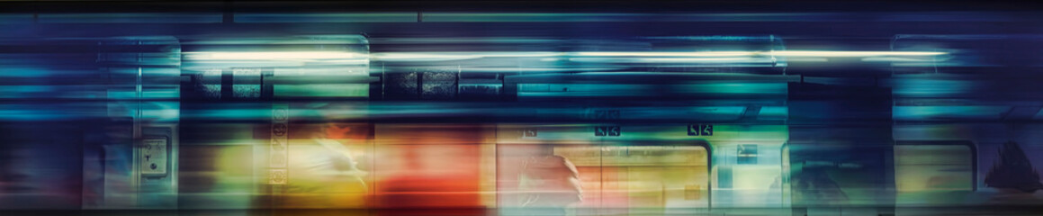 Motion blur of high speed train  © Roberto Sorin