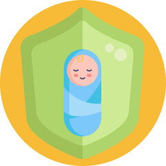 Insurance Icon. Vector Illustration.