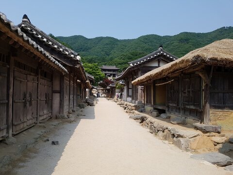 K-드라마 세트장 
한국의 사극 드라마 배경 지역 