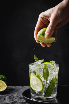 water with sage