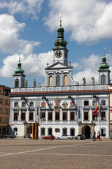 Ceske Budejovice town, Southern Bohemian region, Czech republic, Europe