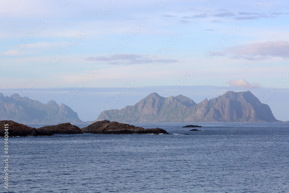 Poster Lofoten islands, Norway